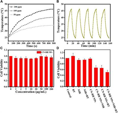 Copolymerized carbon nitride nanoparticles for near-infrared II photoacoustic-guided synergistic photothermal/radiotherapy